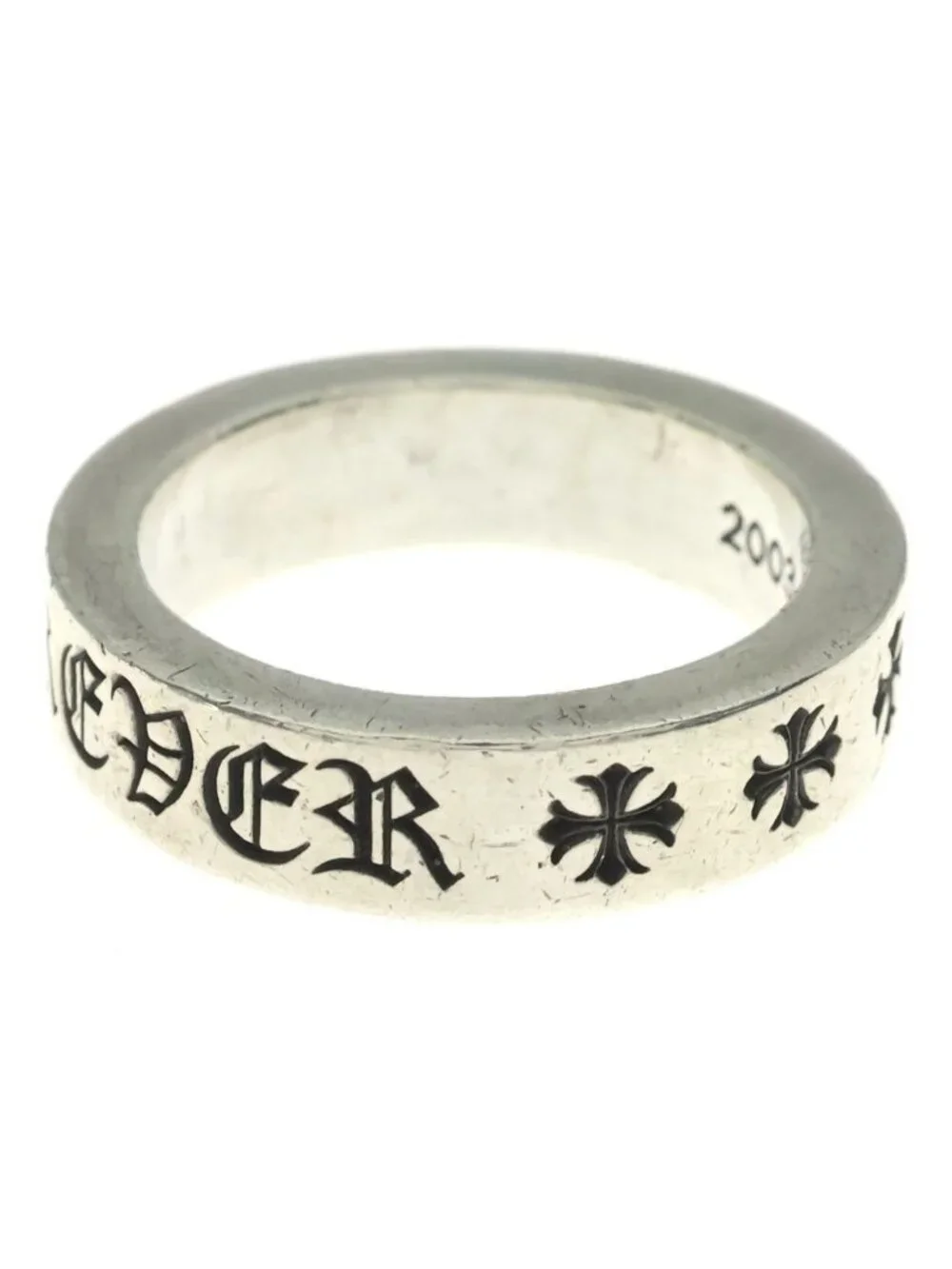 Chrome Hearts Spacer Forever Ring Silver